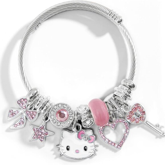 Exquisite Stainless Steel Bracelet Bangles - Perfect Gift for Her Charm Jewelry - Picture 1 of 6
